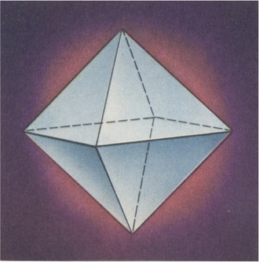Рис. 5, а. Октаэдр.