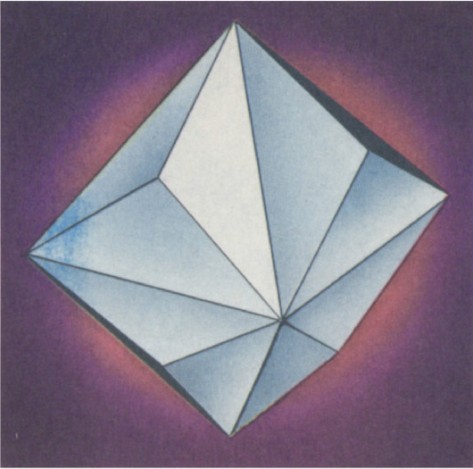 Рис. 5, б. Этот многогранник выпуклый.