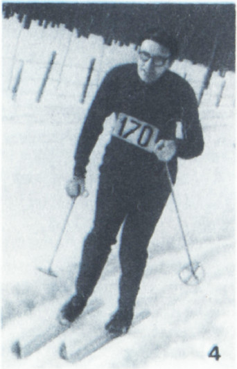 4. А. А. Красовский на кроссе в Тимирязевском цирке в Москве.